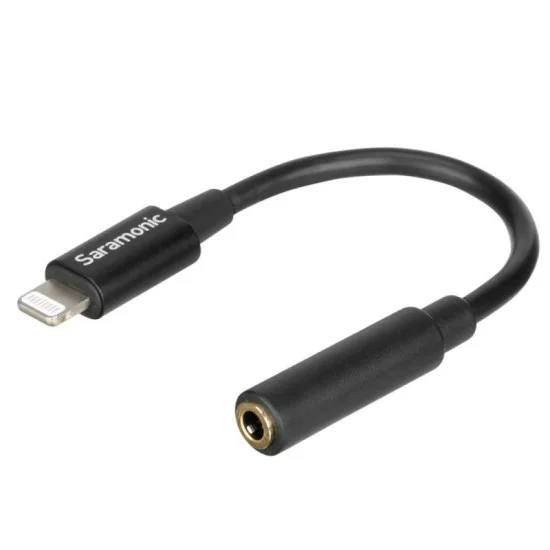 saramonic 3.5mm Female TRRS to Lightning Adapter Cable